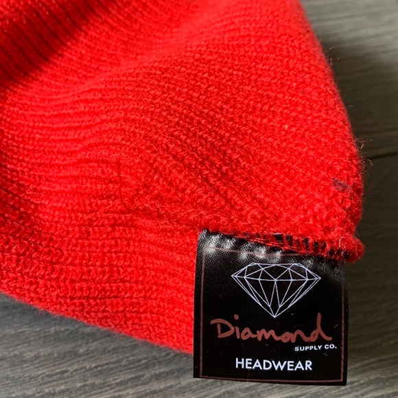 DIAMOND SUPPLY BEANIE - Picture 2 of 2